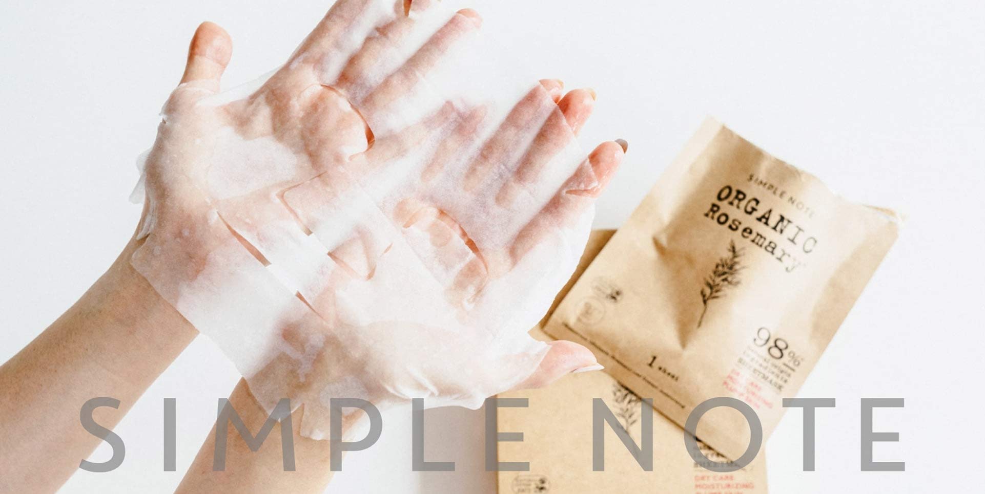 SIMPLE NOTE☆ホワイトフェイスマスク　44シート SIMPLE NOTE☆ホワイトフェイスマスク 44シート