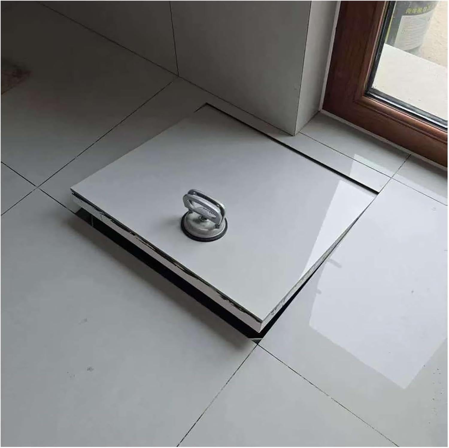 Puerta de inspección Puerta del Piso del sótano Oculta para la renovación del hogar, Almacenamiento/Escape de Emergencia, Personalizable(LXW 1300x650mm/51.2x25.6in)