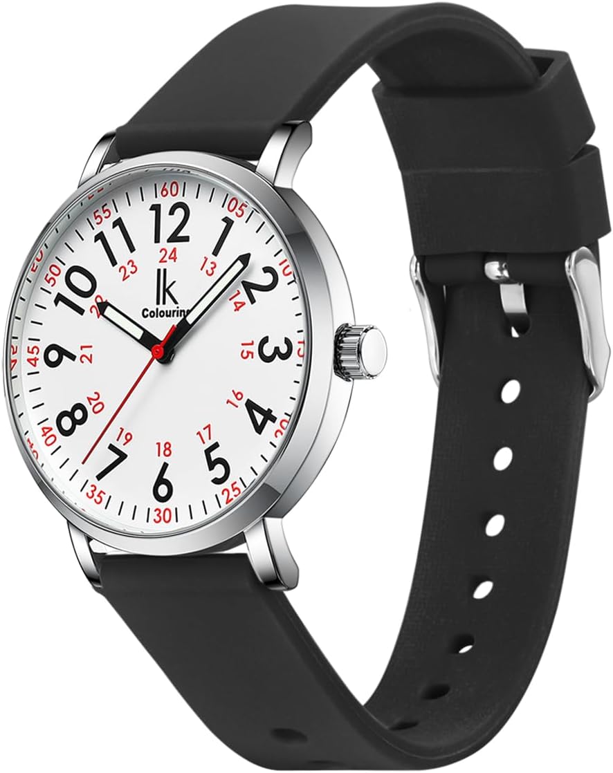 Alienwork IK Easy Timing Armbanduhr Herren Damen Einfache Lesezeit Armbandwechsel mit Schnellverschl… Alienwork IK Easy Timing Armbanduhr Herren Damen Einfache Lesezeit Armbandwechsel mit Schnellverschl…