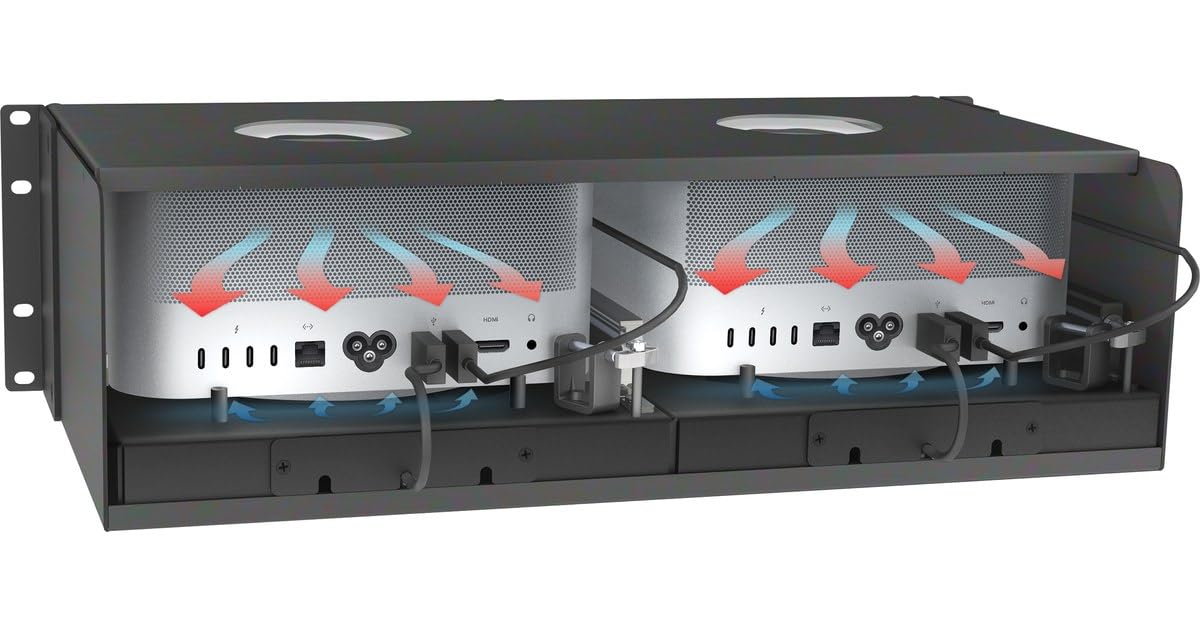 Sonnet RackMac Studio Pro 3U Rackmount Enclosure