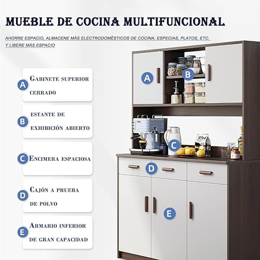 Cocina, mueble cocina alacena Marca THAT S SHOCK (3)