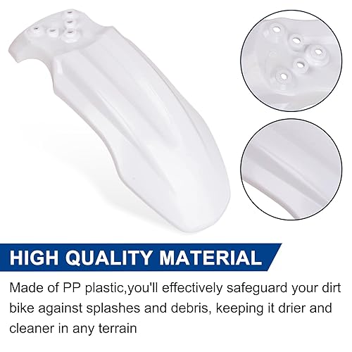 Motorcycle Front Wheel Mug Mudguard Fender Protector Extension For HONDA CRF50 C