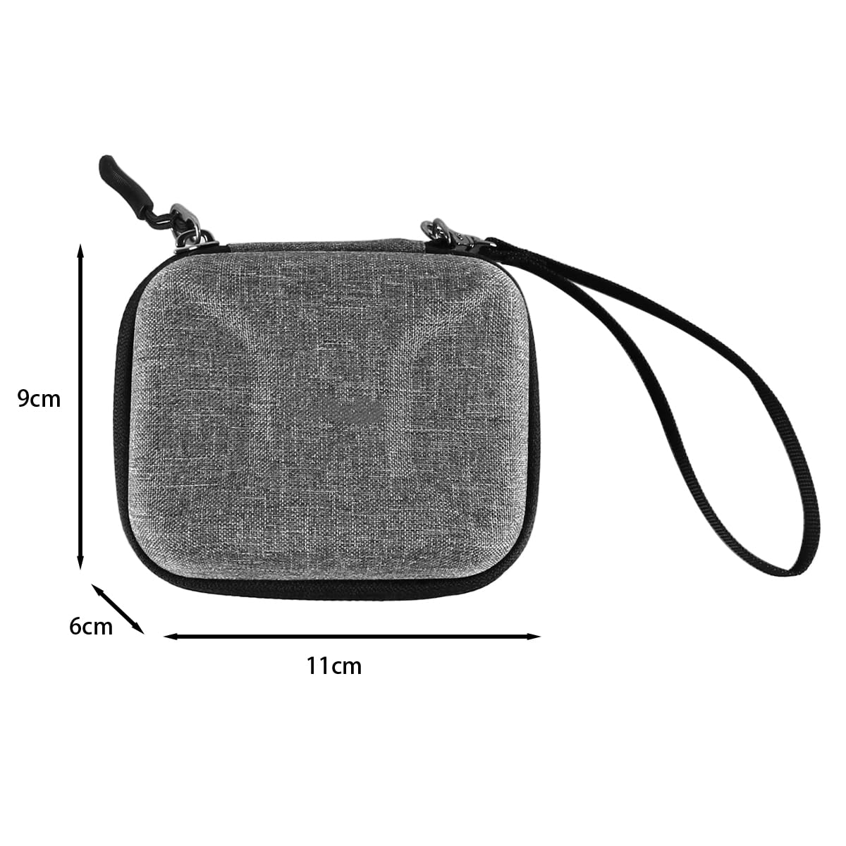 Bolsa de Filtro para Lente de cámara Resistente al Agua para 8 filtros Redondos de hasta 67 mm de diámetro Bolsas de inserción Protectoras Bolsa de Filtro Estuche para cámara (Gris)