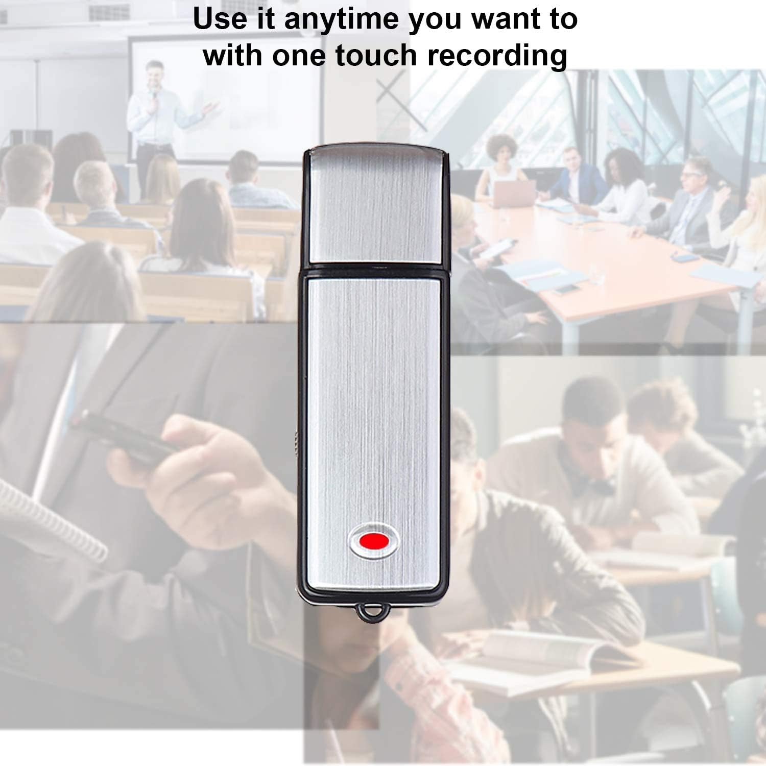 MAYUMI 8GB Digital Voice Recorder USB Flash Drive Voice Activated Recording 1