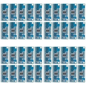 Benssey 40 Stück 16CH CD74HC4067 Multiplexer Breakout Board