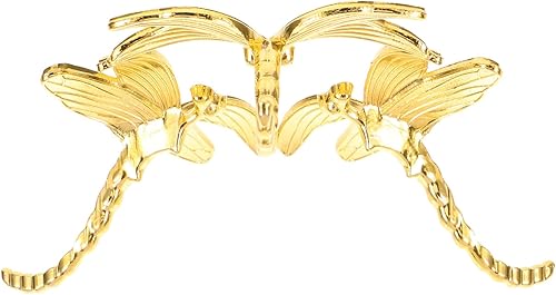 EXCEART Soporte de bola de cristal, soporte de exhibición de esfera de libélula de metal, soporte de base de bola de lente, soportes de caballete