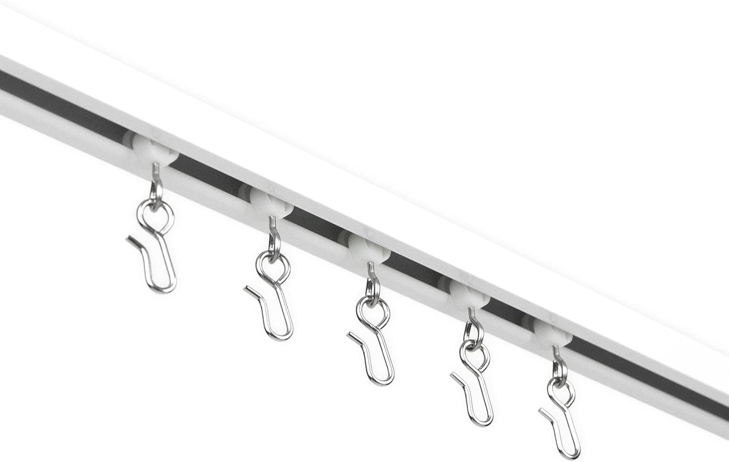 Buy EverTrack Curtain Track Ceiling Mounted Curtain Rail for Curtains, Drapes, and Room Buy EverTrack Curtain Track Ceiling Mounted Curtain Rail for Curtains, Drapes, and Room