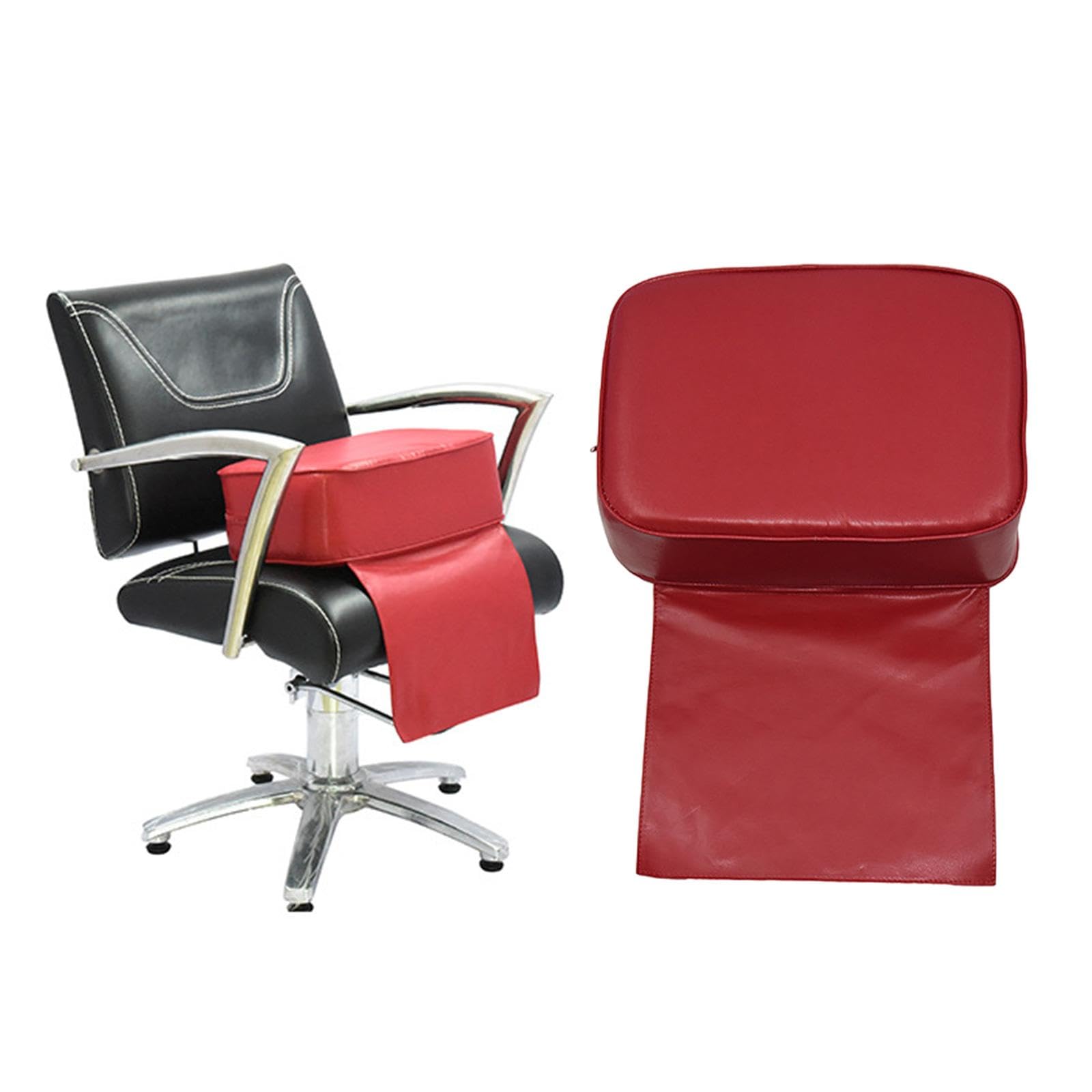 Asiento Elevador para Niños, Asientos para SPA, Fácil de Limpiar, Cubierta de PU Duradera de Gran Tamaño, Equipo de Salón de SPA, Accesorios, Rojo, Individual