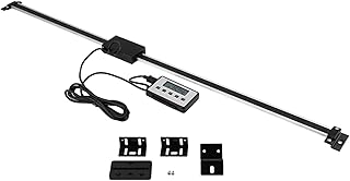 0-600mm Digital Caliper, 0-600mm Digital Motion Sensor Ruler Accurate Digital Linear Scale LCD Readout Caliper Kit for Milling Machines Lathes