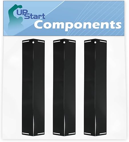 Paquete de 3 piezas de repuesto para parrilla de barbacoa, placa de escudo térmico para miembros Mark GR2071001-MM-00 – Domador de llama de acero de