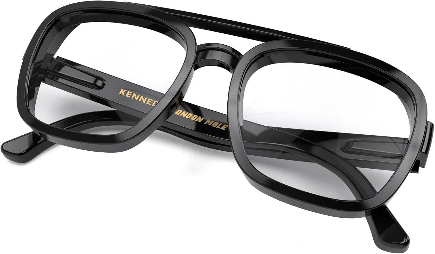 LONDON MOLE® Kennedy reading glasses | Square pilot style | Unisex | Spring hinges - Image 5