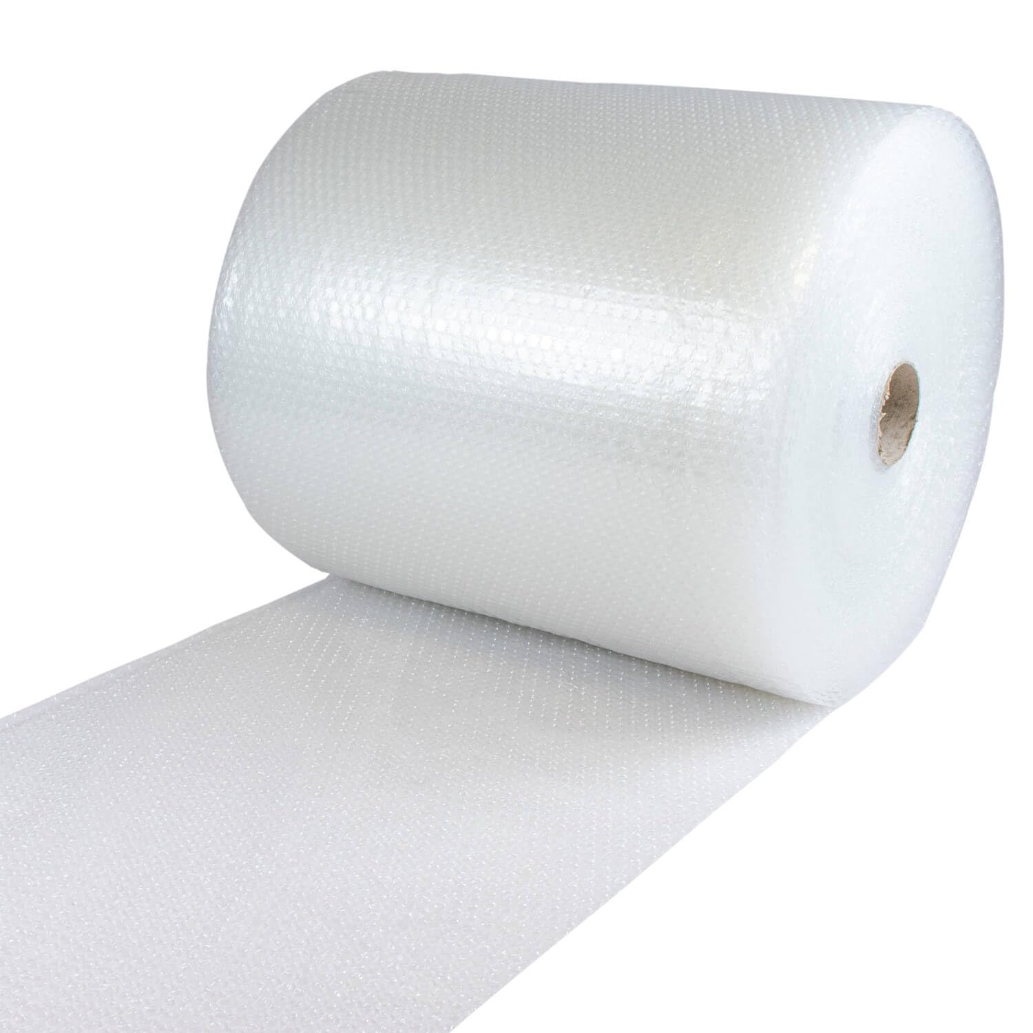 smiley pack 1 Rolle Luftpolsterfolie Breite 0,75 x 100 m Bubble Wrap Polsterfolie Fläche 75 qm Dicke 60 my Bläschenfolie Noppenfolie Einpackfolie Blisterfolie Luftpolster Verpackungsmaterial