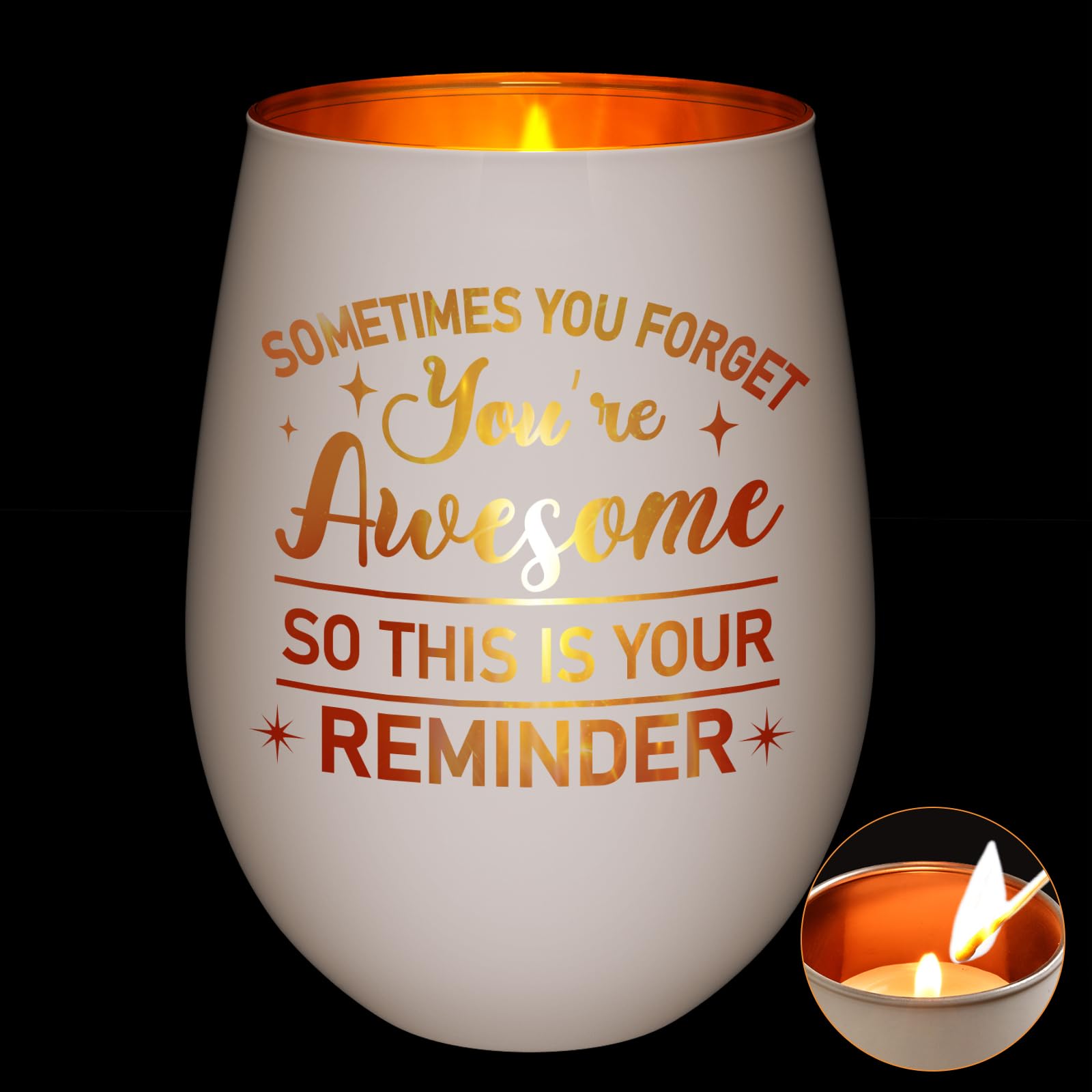 LivoleTealight Holders Thank You Gifts for Women,Glass Tea Light Holders with Engravings Gift Tealight Holder Birthday Gifts for Friends Teacher,Tea Light Candle Holder Gift for Colleagues Family