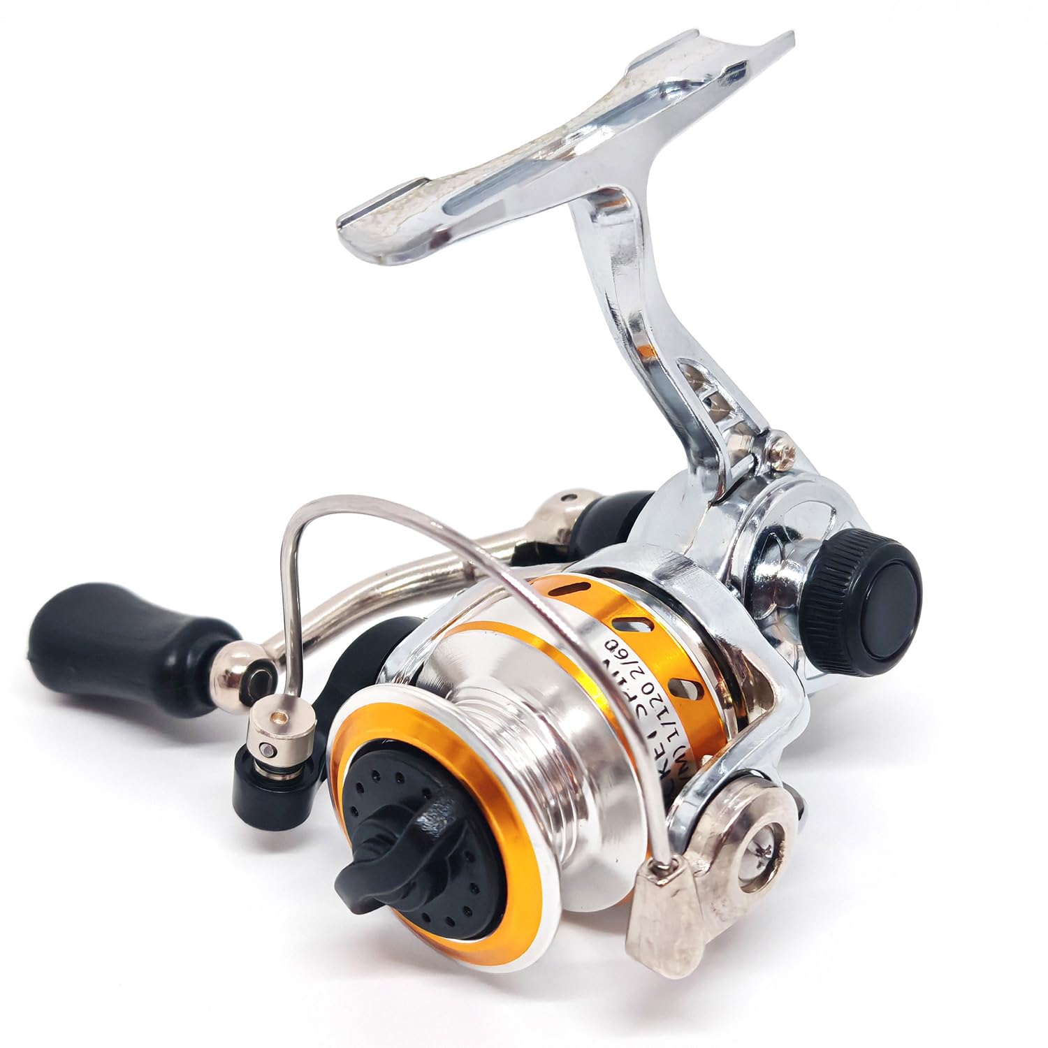 Amazon | マイクロコンパクトスピニングリール、ミニ100メタルスモール