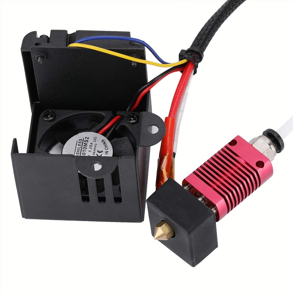 Accesorios de impresora 3D, extrusora Hotend de cabezal en J de acero inoxidable + kit de boquilla de pulverización, para CR-10/CR-10S