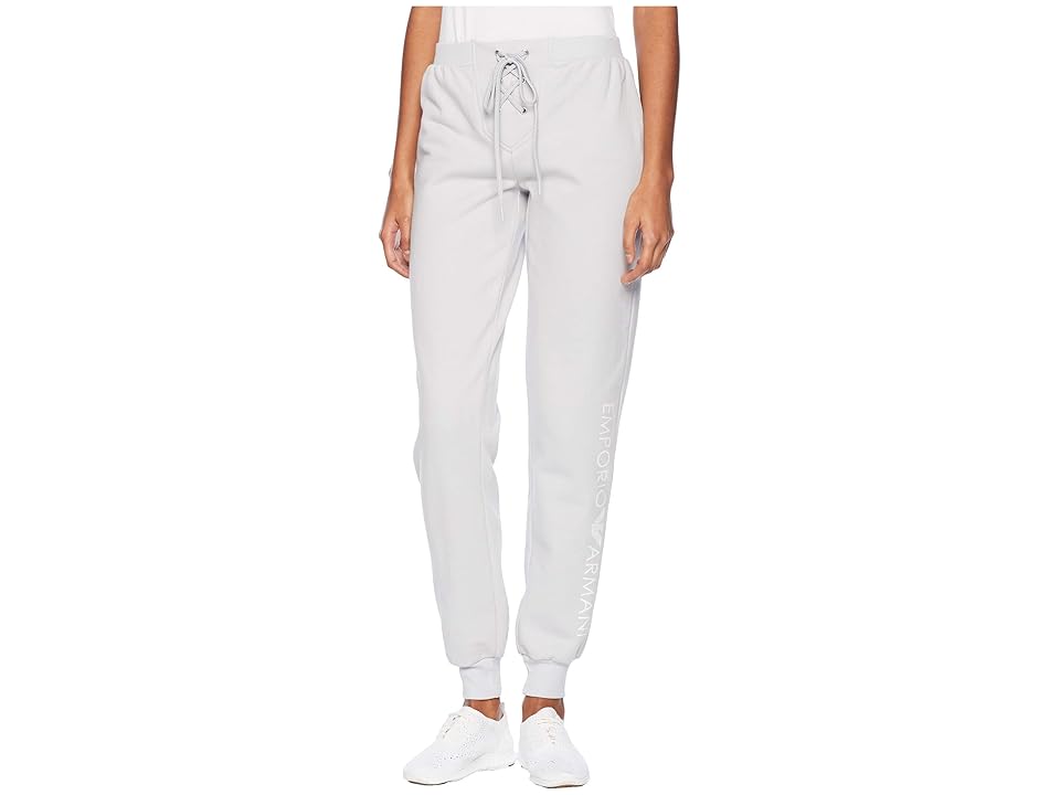 

Emporio Armani Feminine Active Pants with Cuffs (Silver) Women's Pajama