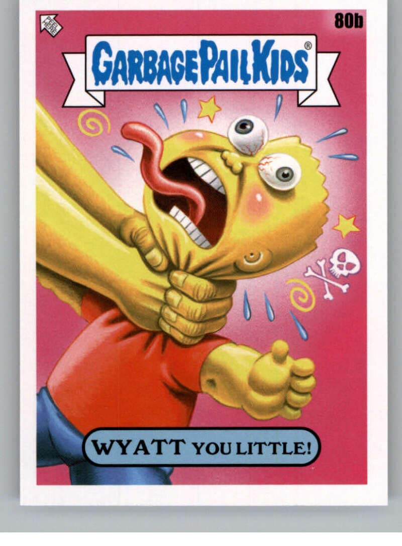 2020 Garbage Pail Kids 35th Anniversary Series 2#80B WYATT YOU