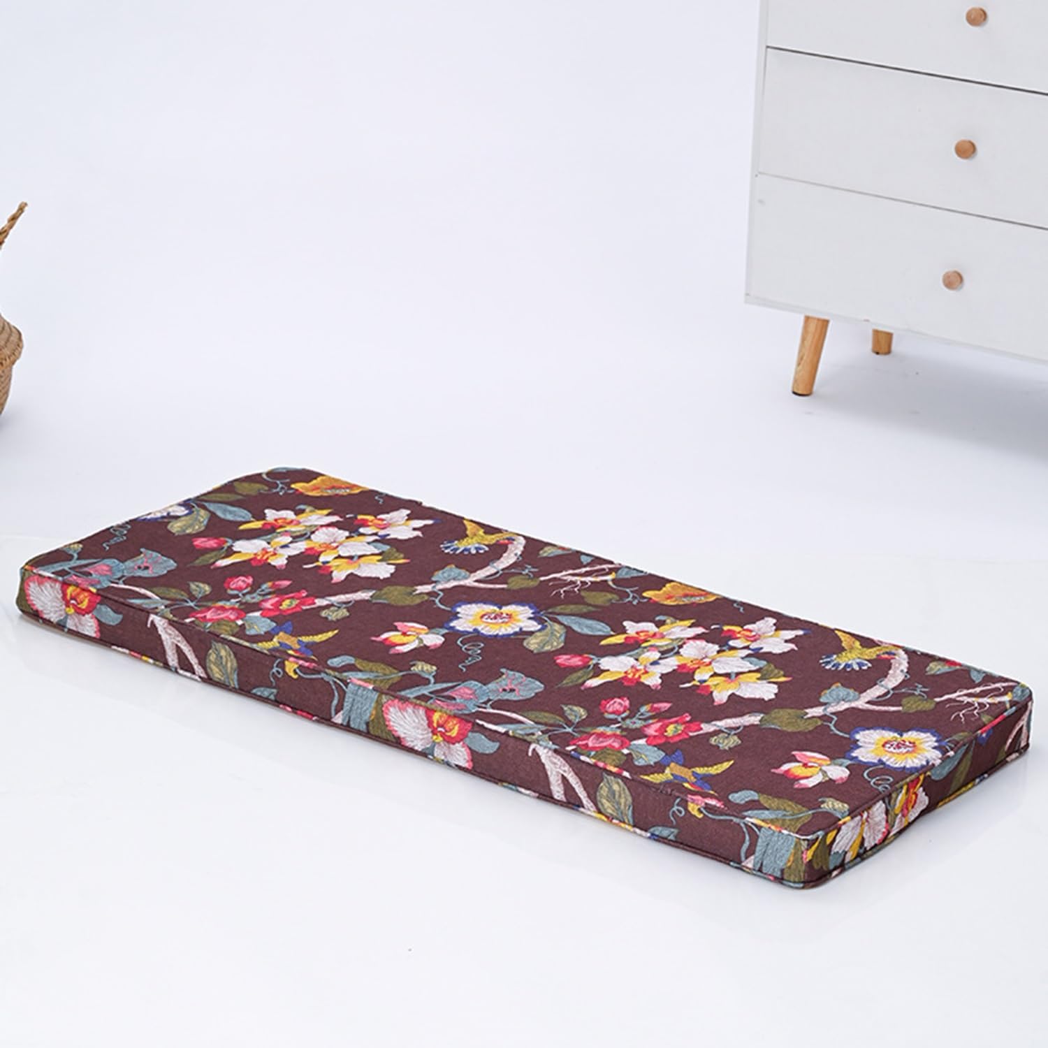 Coussin de banc ergonomique 5 cm : éliminez l'inconfort de vos chaises en bois et canapés