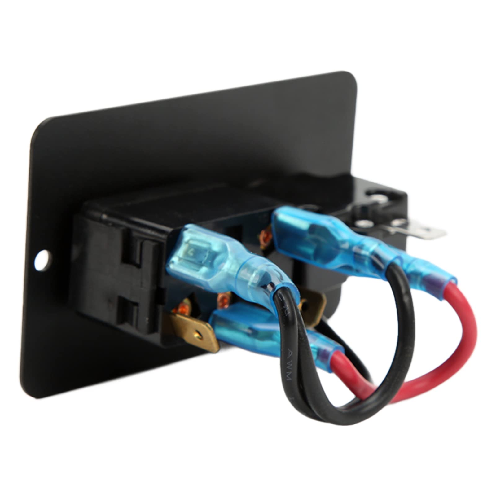 Interruptor de bomba de achique de aluminio, 15 A, indicador LED para barco marino, 12 V, 24 V