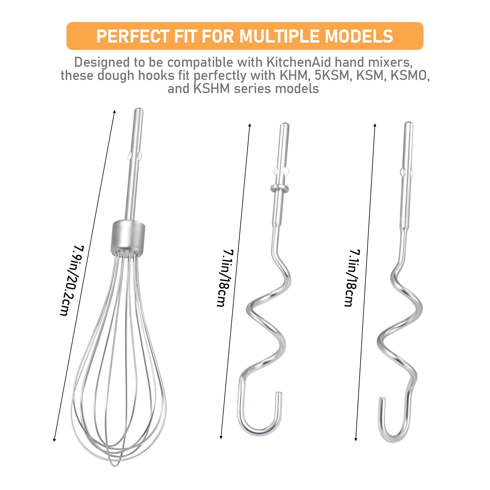 Lot De 2 Accessoires De Mixage à Main, Batteurs De Rechange En Acier Inoxydable, Accessoires électriques En Acier Inoxydable, Filtre à Liquide Séparateur, Utilisés Pour Mélanger La Pâte à Gâteau, La