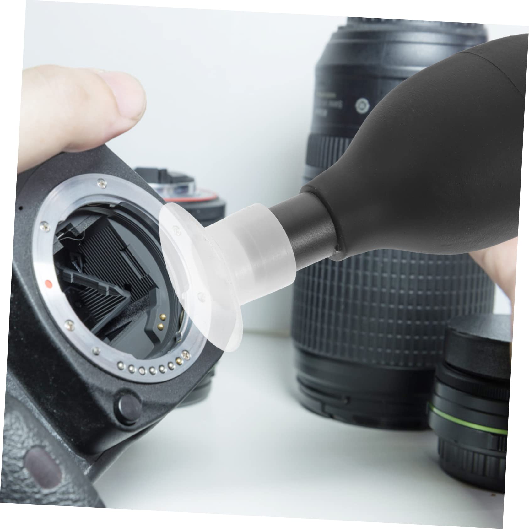 OSALADI 4pezzi Strumento Di Pulizia Per Lenti Silicone Con Ventosa Penna Per Manutenzione e Riparazione Di Fotocamere Orologi e Componenti Elettronici Utensile Pratico e Facile Da Usare