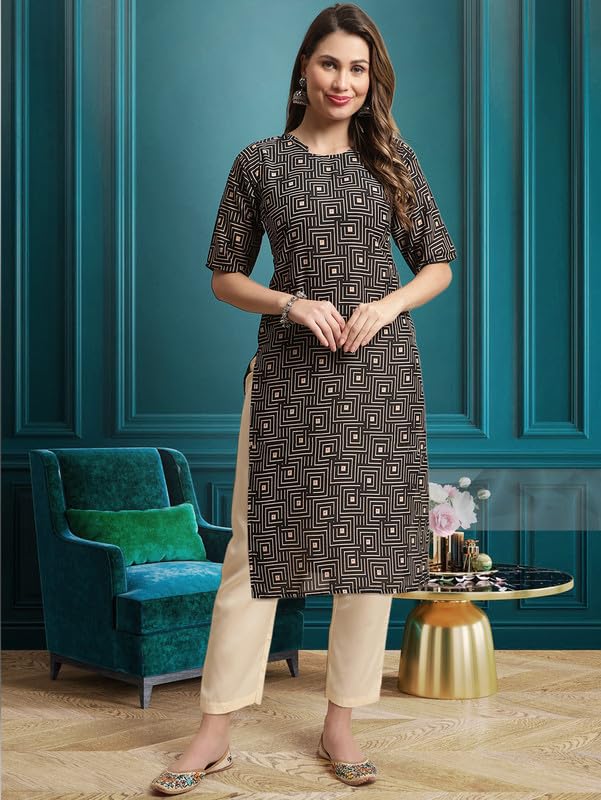 Pinkmint Straight Kurta & Pant For Women Ethnic Kurta Set For Women (Pack Of 3)