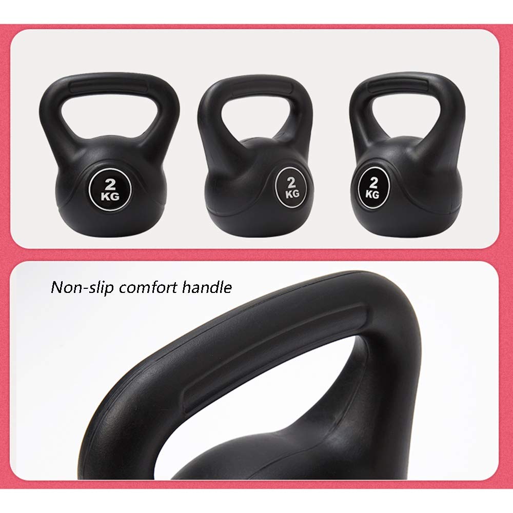 Kettlebells HUAHUA Gimnasio De Pesas Rusas, Equipo De Gimnasia En Casa para Hombres, Pesos: 2 Kg, 4 Kg, 6 Kg, 8 Kg, 10 Kg, 12 Kg, 14 Kg (Size : 2kg)