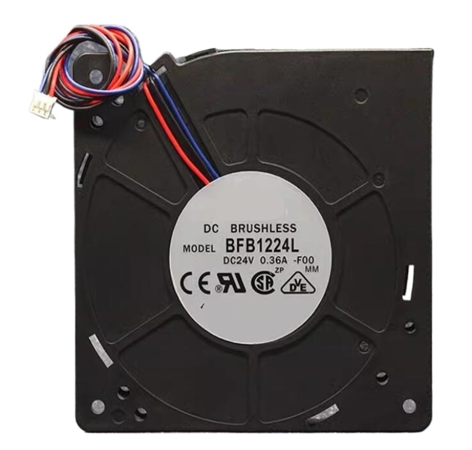 WEUSANXPL BFB1224L F00 DC 24V 0.36A 120x120x38mm 3-Wire Server Cooling Fan