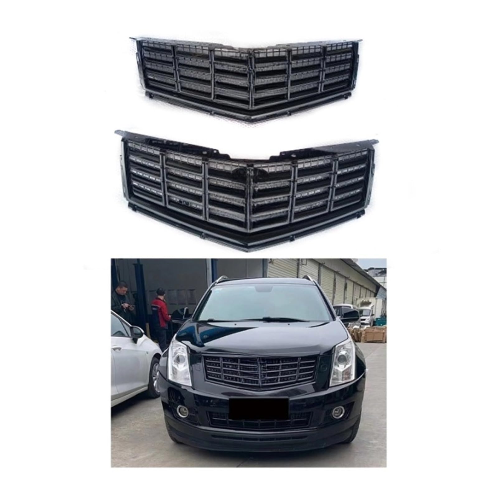 Amazon.com: Black grille Front Bumper Grill Mask Radiator Grille
