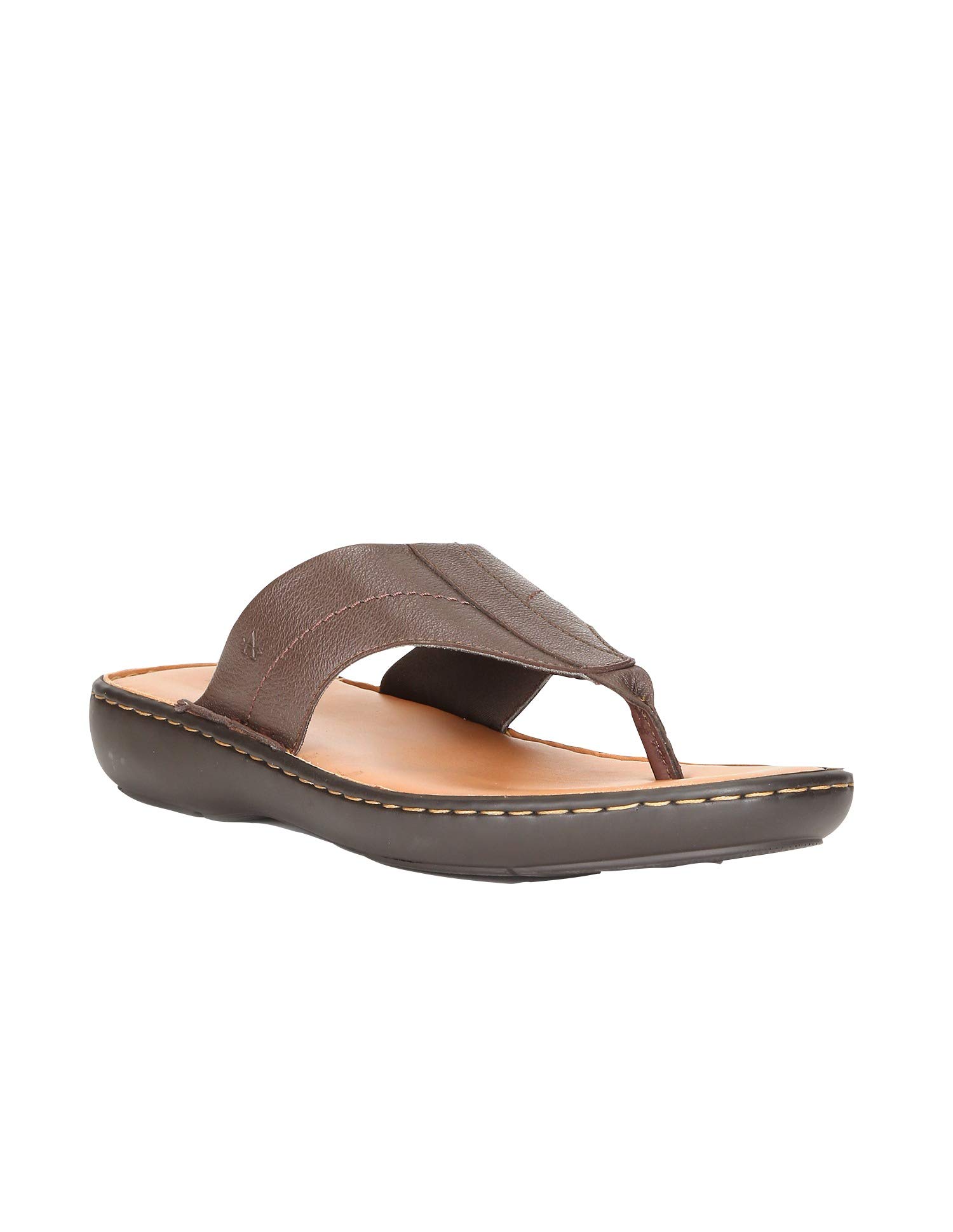 Arrow MELVILLER Genuine Leather Mens Slippers Brown (B08D8HQ5SK) Amazon Price History, Amazon Price Tracker