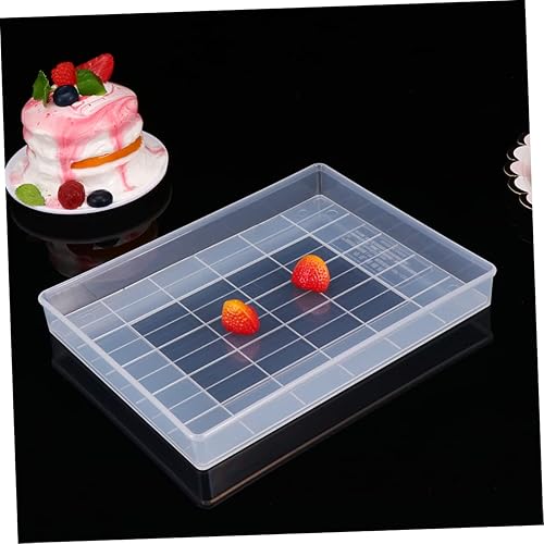 Miniatura 4 de Moldes de silicona 5 uds. Bandeja de silicona Herramientas de bricolaje Herramientas de madera Molde de chocolate para pastel Bandeja de madera para