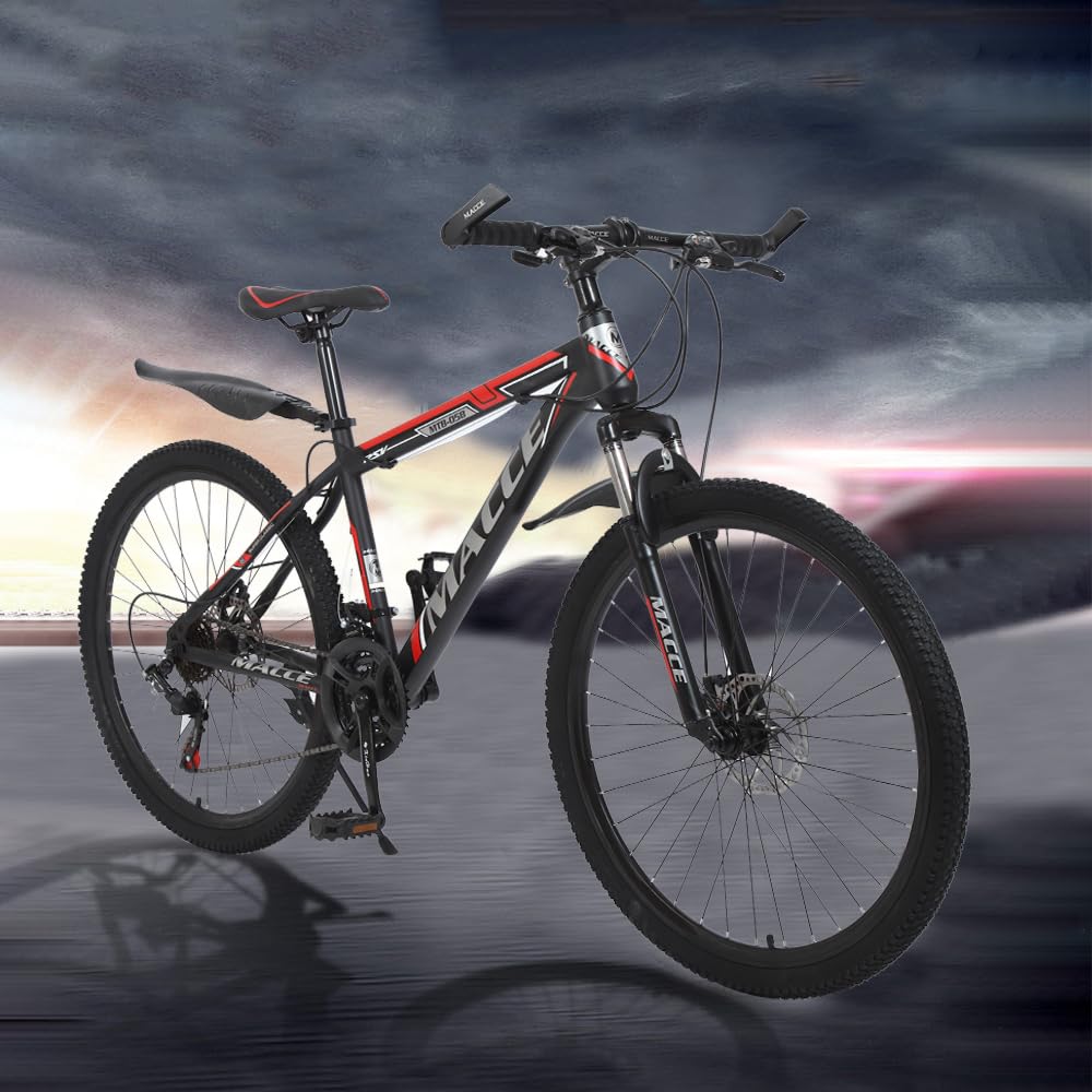 Amazon | マウンテンバイク 21段変速 26インチ 自転車 ディスク