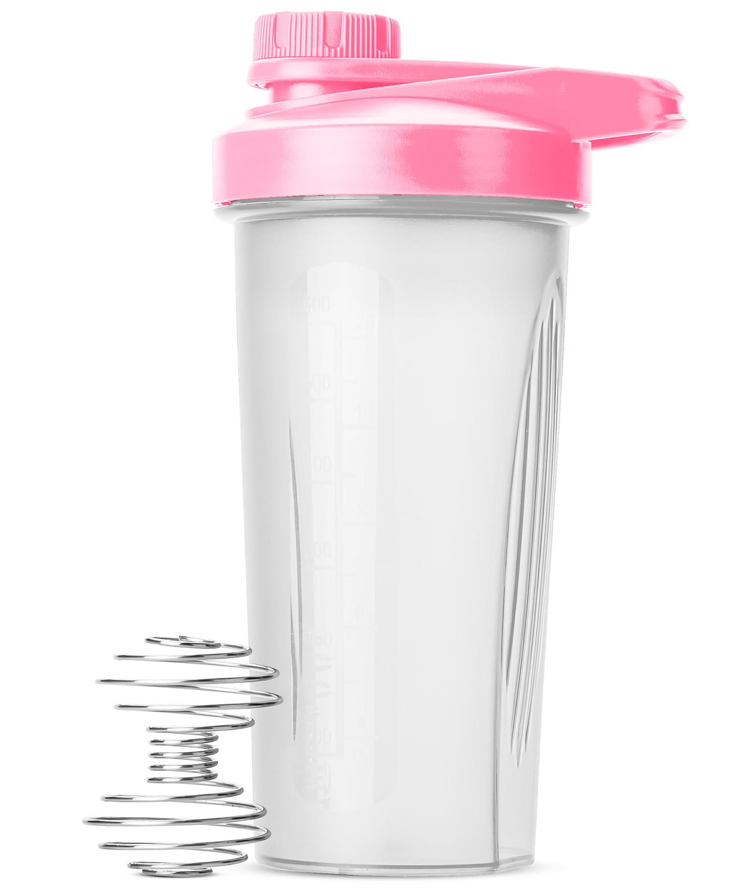 Mr. Pen Shaker Bottles - 28 oz, Pink Protein Mixer Bottle with Whisk Ball, Shaker Bottles for Protein Shakes