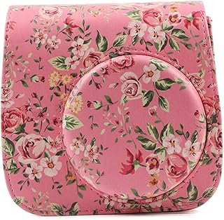 PartyKindom Protetor De Capa De Câmera Para Capa De Câmera Instantânea Para Mini 8 Pu Capa De Câmera De Couro Bolsa De Câmera Colorida Filme Protetor Capa Protetora Bolsa De Câmera Rosa Para