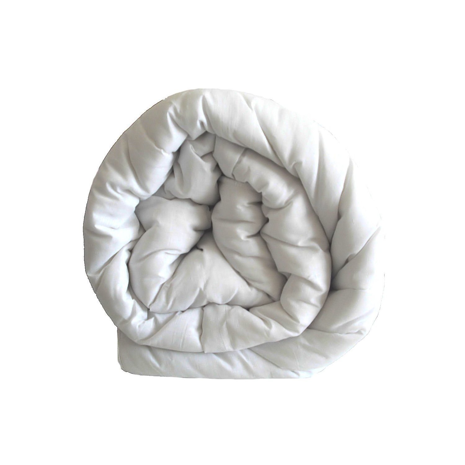 Green Hollowfibre Polycotton Continental Quilt Duvet 10.5 Tog Super King Size