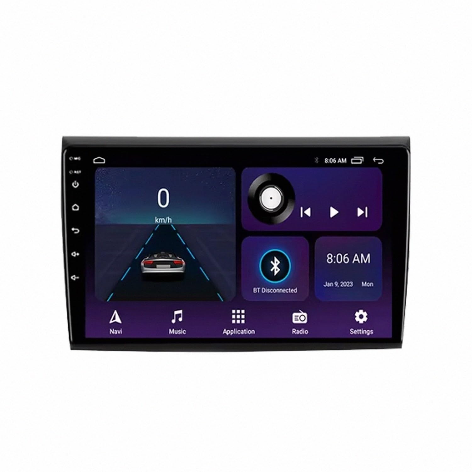 Navegador GPS Fiat Bravo 2 para viajes largos en familia con mapas offline seguros 8