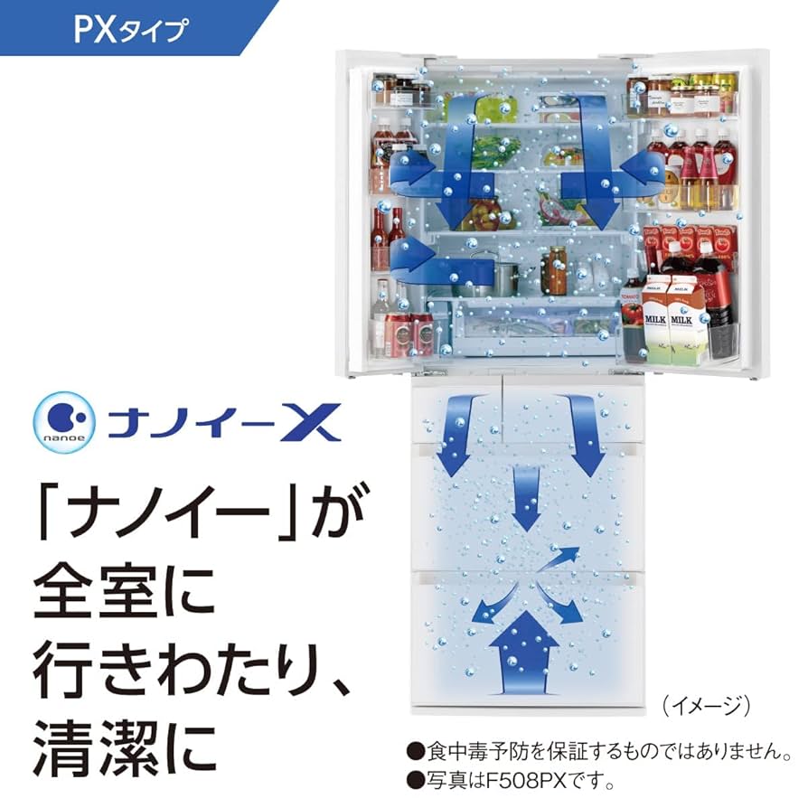 Amazon.co.jp: パナソニック 冷蔵庫 幅65cm 501L サテンゴールド