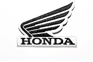 Machine Embroidered Moto H Wing Motorsports Cars Motorcycles Original Patch Japan Brand...