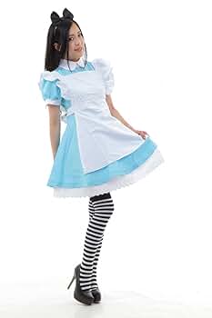 Amazon.co.jp: (Boa Sorte)ふしぎの国のアリス コスプレ メイド