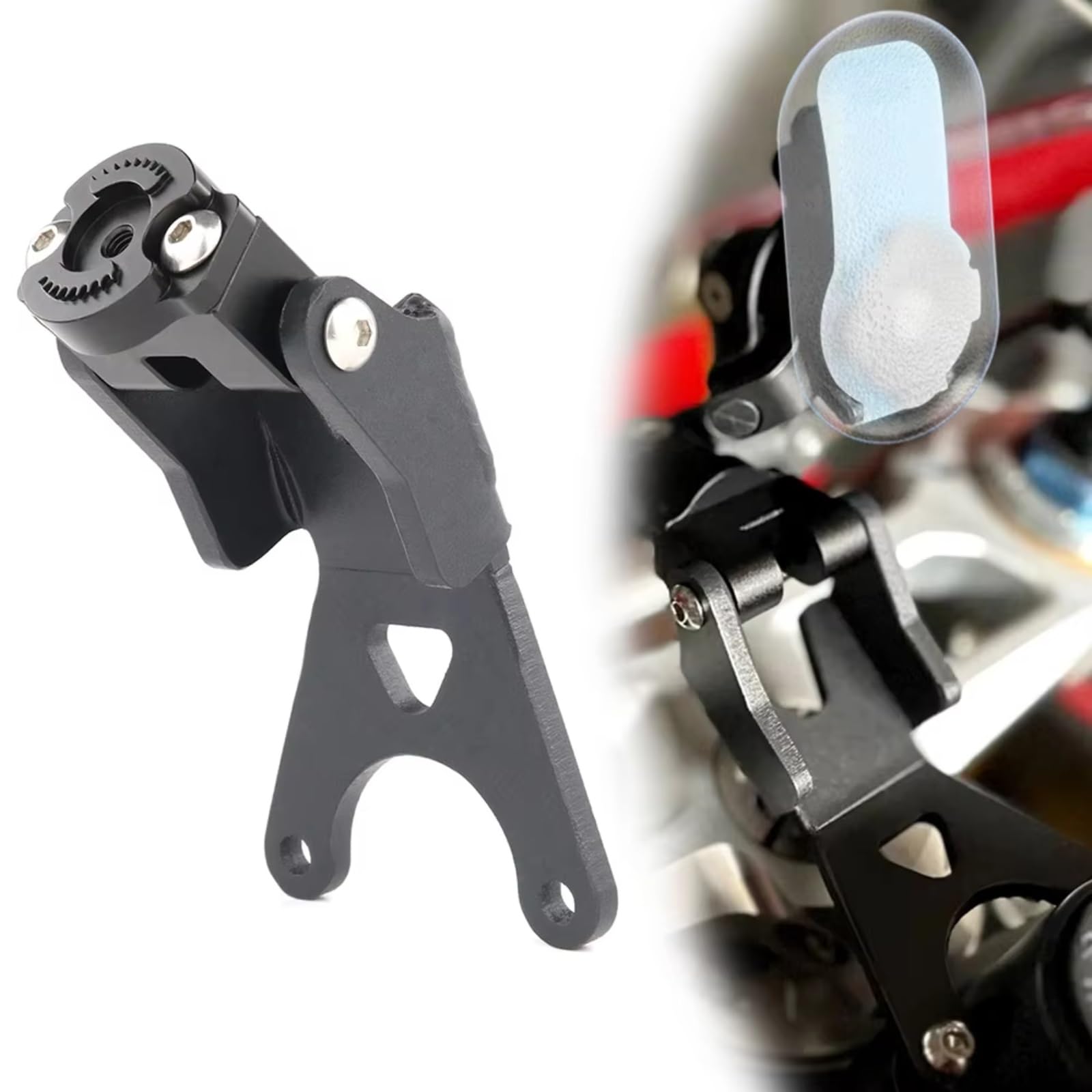 Porte Telephone Moto pour pour Panigale V2 V4 1299 1199 959 899 Beugel Motorfiets GPS Stuurklem(Type 4)