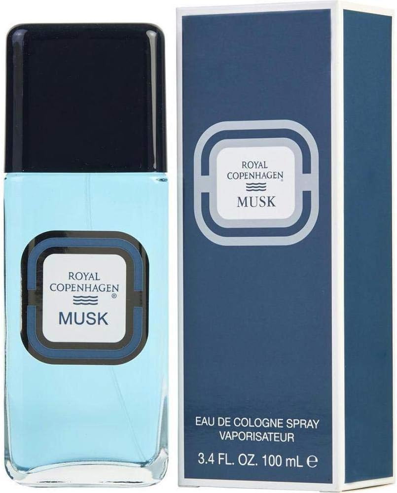 Royal Copenhagen MUSK by Royal Copenhagen, 3.3 oz Cologne Spray for Men
