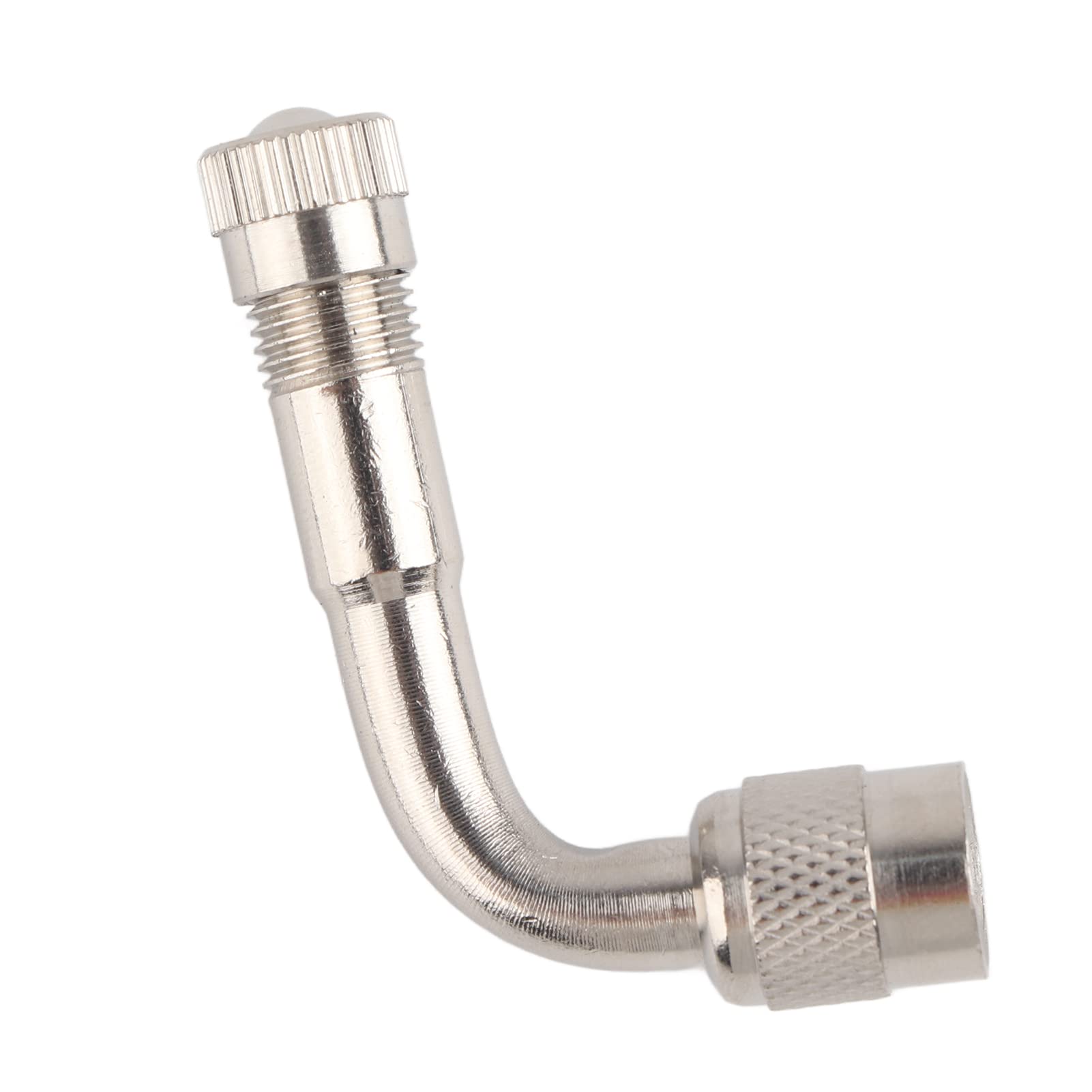 Adattatore Valvola Gomma 90° In Ottone - Per Gonfiare Pneumatici Moto E Auto Con Facilità - Foto 6