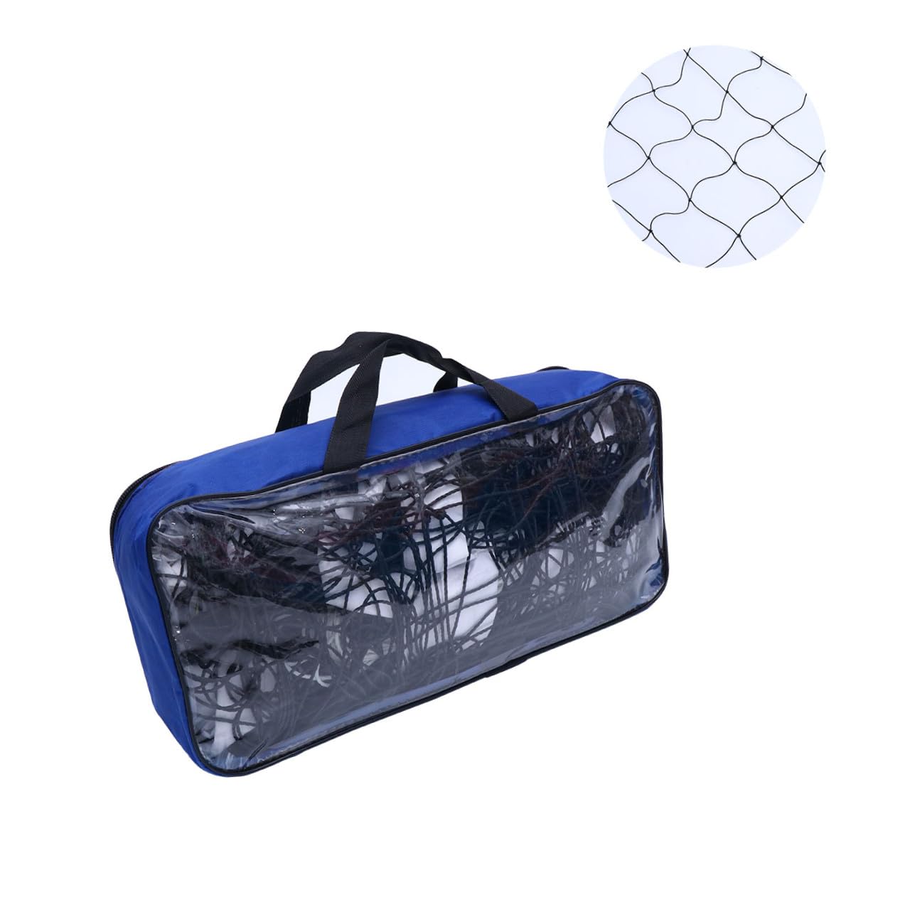 SUPVOX Filet de Beach-Volley Standard Professionnel en Polyester Résistant, Réglable et Portable, Filet de Volley-Ball Sportif pour Entraînement et Compétition en Extérieur, Usage Plage et Terrain