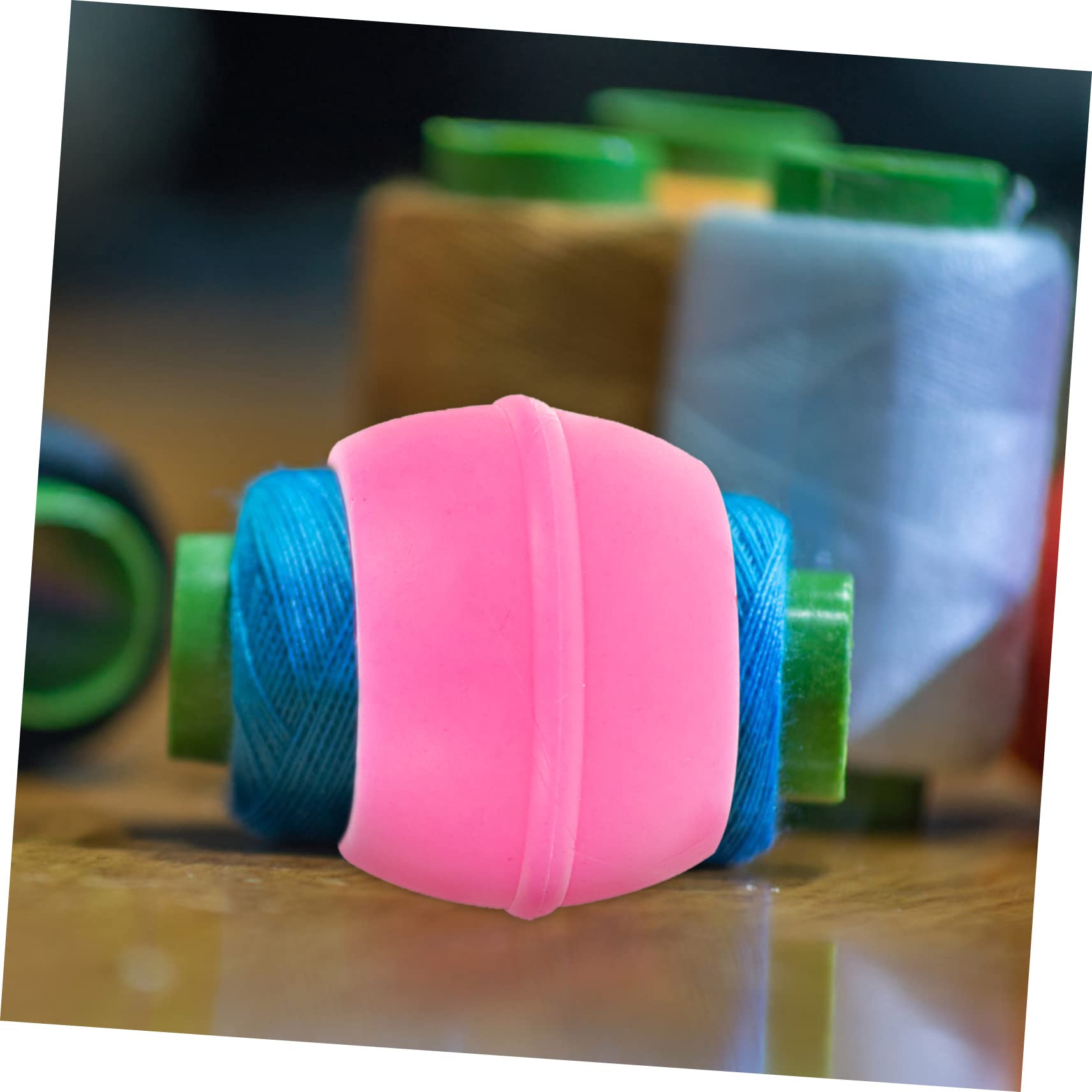 Ramdon - 50 Clip Porta-Bobine Per Cucito In Plastica, Multicolore (Misti), Per Organizzare Fili E Evitare Grovigli - 6