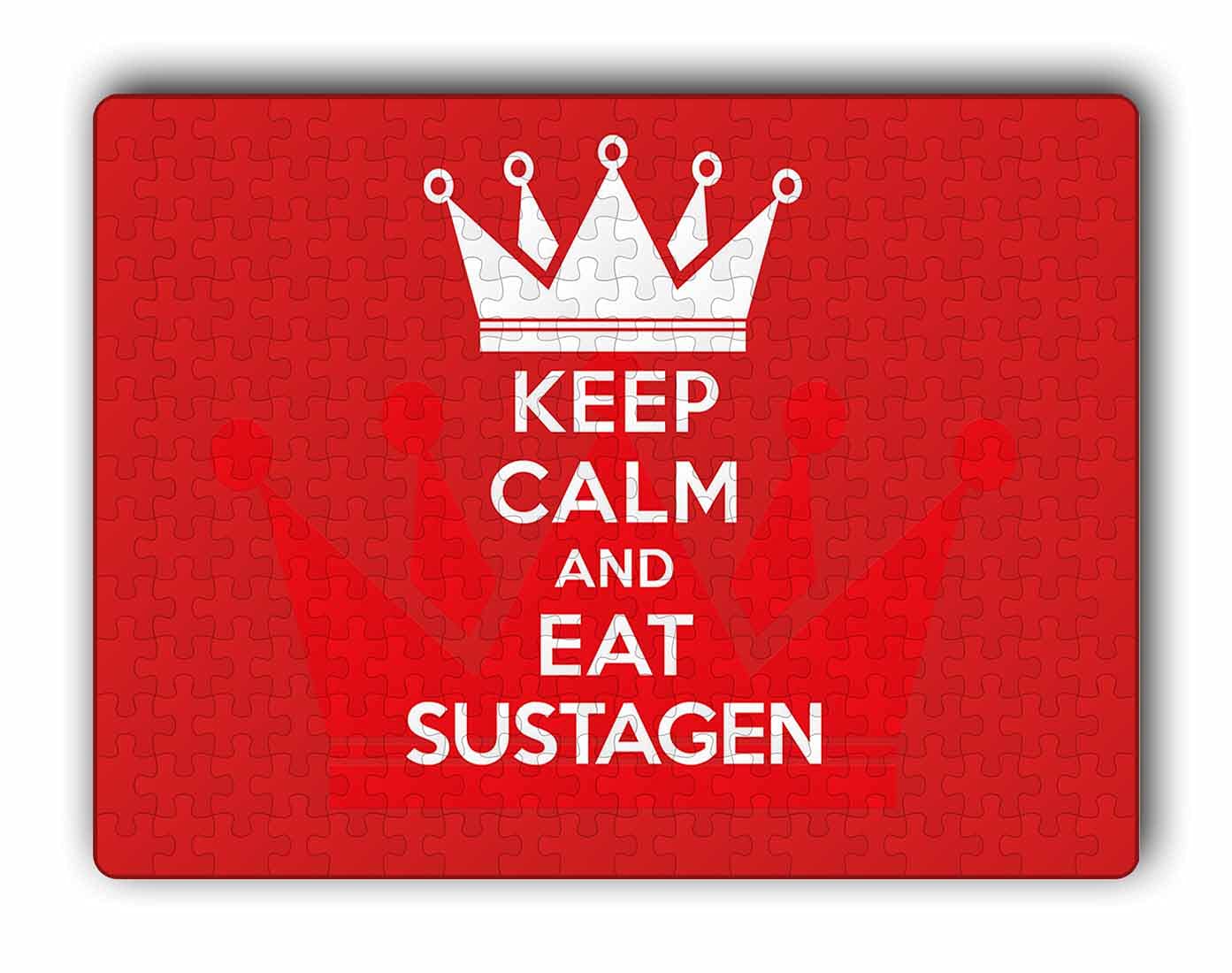 MakoroniKeep Calm and EAT SUSTAGEN - Jigsaw Puzzle 252 pcs, DesK42