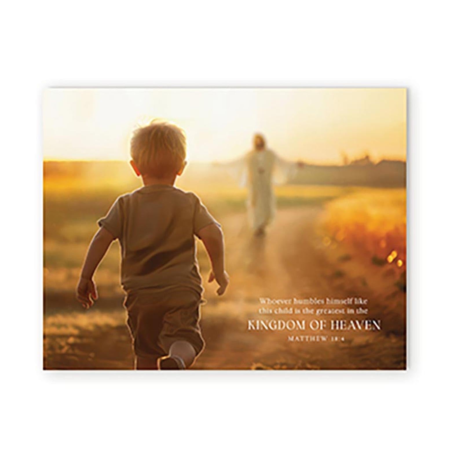 P. Graham Dunn Easel Sign, 5.5" x 7.25", Whoever Humbles