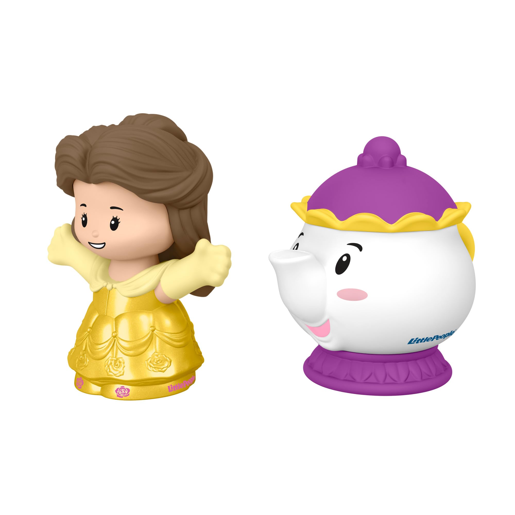 Fisher-Price Little People Princess Belle and Mrs Potts