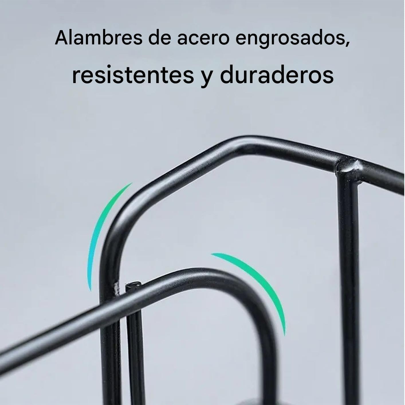Canasta para Bicicleta - Canasta Trasera Plegable para Bicicleta Caja Amplia | Accesorios Ciclismo Organizador Gran Almacenamiento Unisex Compras Equipaje Exteriores