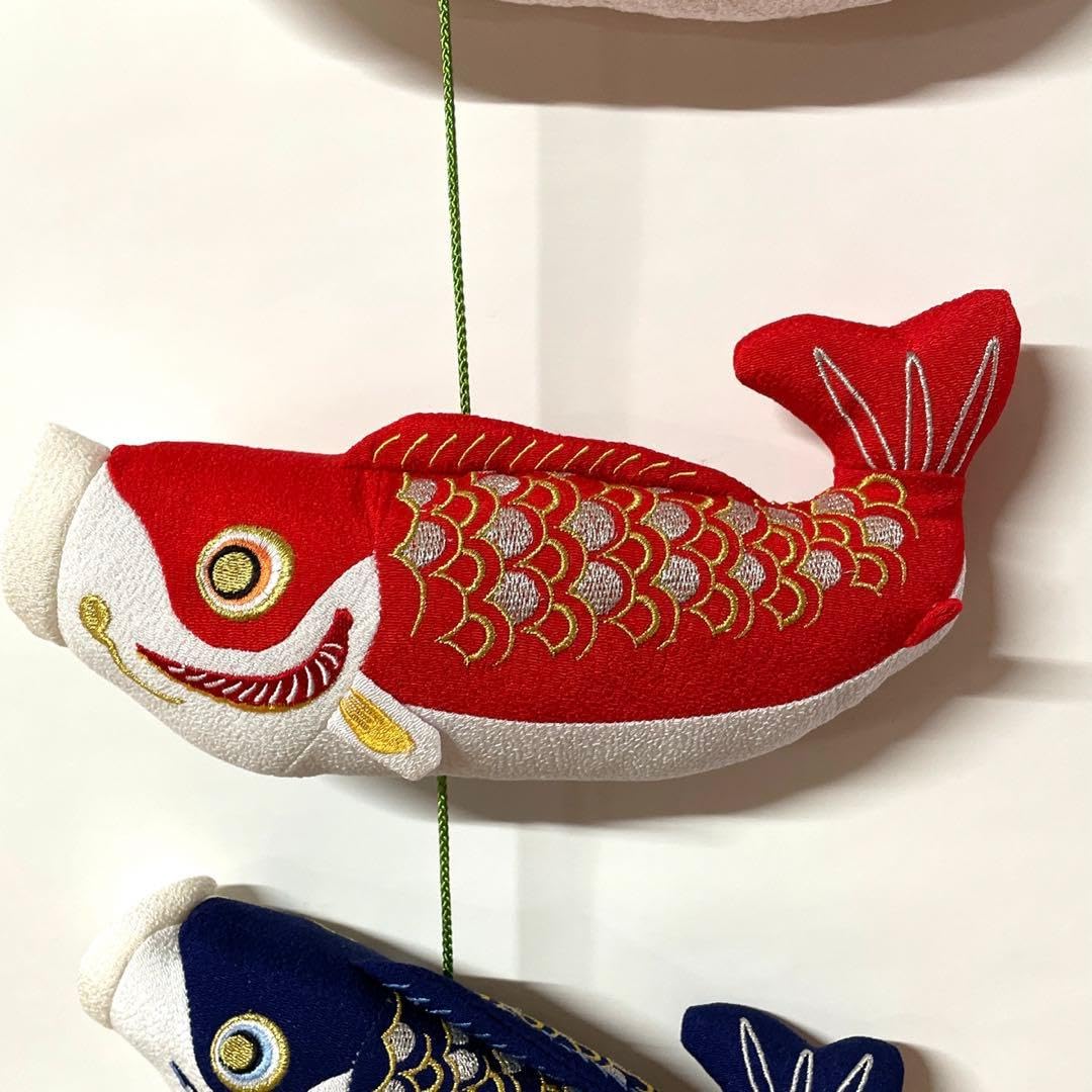 Amazon.co.jp: 室内吊るし ちりめん 鯉のぼり : Toys & Games