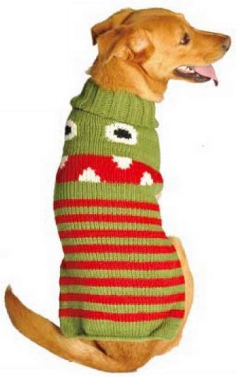 Chilly Dog Little Monster Dog Sweater, Medium Pet